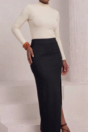 Saia Longa Off Preta